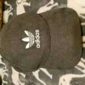 Gray Adidas baseball cap